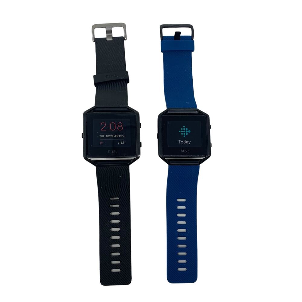 FitBit Blaze Set Of 2 Black And Blue